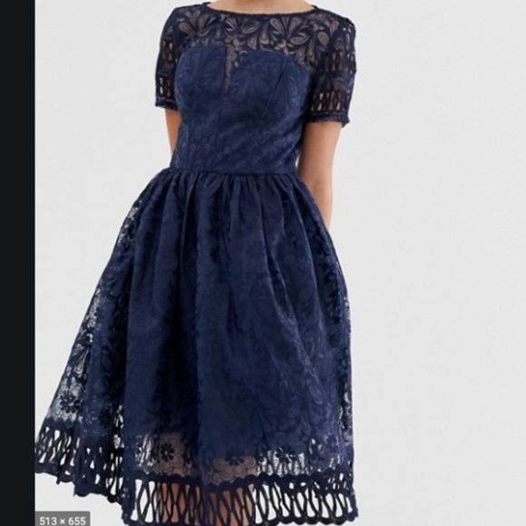 ChiChi Dresses & Skirts - NWT CHICHI Navy Blue Party Dress-Holiday